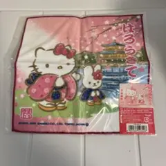 ハローキティ 桜デザイン 京都 タオル | Mercari