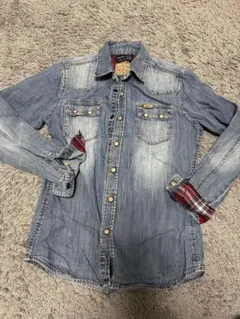 ZARAボーイズ　デニムシャツ　140