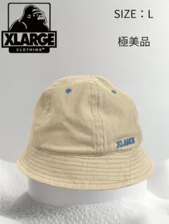 XLARGE エクストララージ　バケットハット ベージュ Lサイズのサムネイル