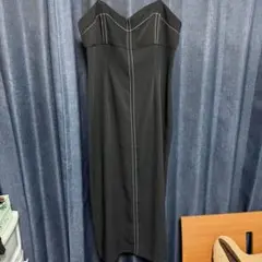 ZARA ライン入りキャミワンピ