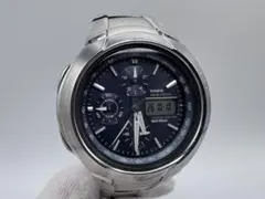 稼働CASIO wave ceptor 電波ソーラーWVA−500J SS 時計