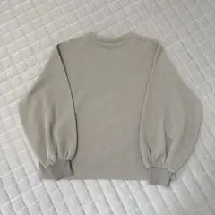 coca エンボス　バルーンスリーブ　カットソー　グレーM 美品✨のサムネイル