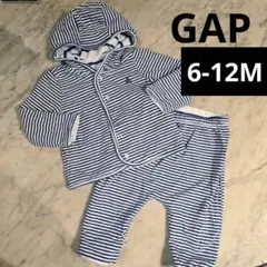 GAP 6-12M 上下セット ルームウェア リバーシブル 部屋着 ベビー服