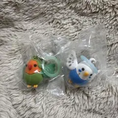 羽ばたきインコ めじるし 2点セット