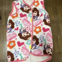 プリンセスソフィア　フリーススリーパー　120cm