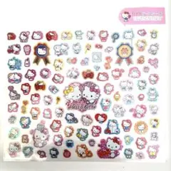 【値下げ】Sanrio 100ピースシール ハローキティ サンリオキラキラシール