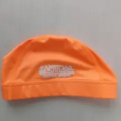 CENTRAL SPORTS 水泳帽 オレンジ
