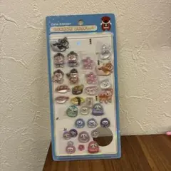 ボンボンドロップシール　和柄　芝犬　日本犬　相撲　だるま　桜　寿司　おすそ分け