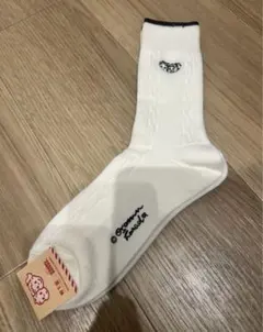 新品未使用 オサムグッズ osamu goods 靴下屋 刺繍 25〜27cm