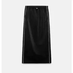 ZARA サイドトリムペンシルスカート S ブラック