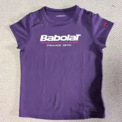 バボラ・ドライ半袖Tシャツ・紫色・サイズL