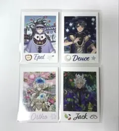 ツイステ展 カード 一年生 エペル デュース オルト ジャック 4点セット