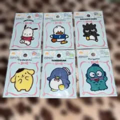 ダイソー サンリオキャラクターズ ワッペン 6枚セット