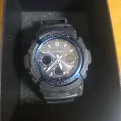 CASIO G-SHOCK 腕時計（マルチバンド6） ブラック/ブルー