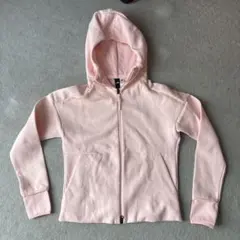 adidas レディース ジップアップパーカー ピンク M
