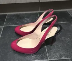 ChristianLouboutin◆極美品◆バックストラップパンプス 38.5