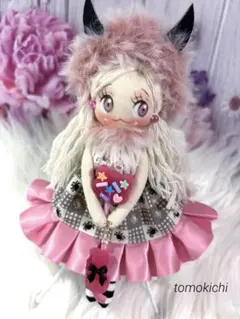 ハロウィン❤️ドールチャーム❤️ハンドメイド ❤️カントリードール❤️双子❤️妹ちゃん