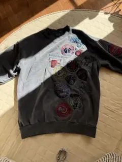 NBA パッチ付き グレー スウェット