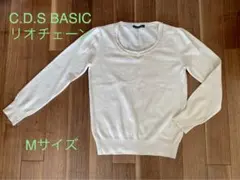 ☆着用回数少なめ☆ C.D.S BASIC パール付きニットのサムネイル