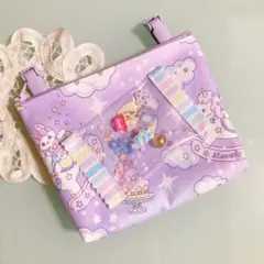 SALE！ハンドメイド　キャンディバックなゆめかわシャカシャカ移動ポケット