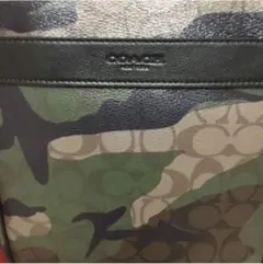 COACH ショルダーバッグ カモフラージュ柄