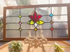 ステンドグラス　パネル　132