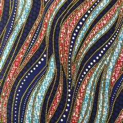 新色★金箔入り★110cm×50cmでお届けします　アフリカ布　生地　アフリカン