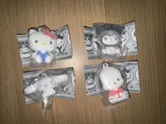 サンリオ ふわわフロッキーマスコット キティクロミポチャッコシナモ 4個セット