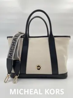 マイケルコース Luisa LUISA 2WAY ハンドバッグ 黒