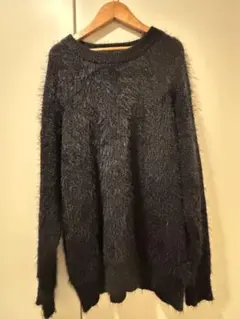 FVLMEN シャギーニット ブラック Mのサムネイル