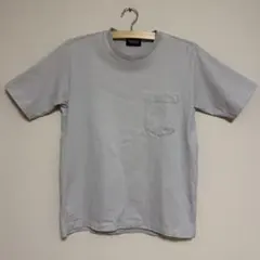 NICOLE CLUB FOR MEN グレー ベージュ　Tシャツ ポケット付きのサムネイル