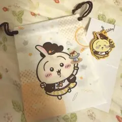 ちいかわ ココス ラバーストラップ 巾着 うさぎ セット