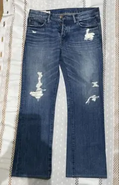 Abercrombie&Fitch ダメージ加工 デニム
