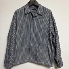 ユニクロ+J オーバーサイズ シャツブルゾン　M