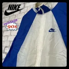 【90s】NIKE ナイキ ナイロンジャケット 銀タグ XXL