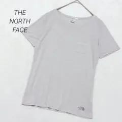 ザノースフェイス レディーストップス Tシャツ カットソー ボーダー 半袖 M
