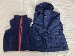 ポロ ラルフローレン コート ジャンパー　ベスト 2T 90cm アウター