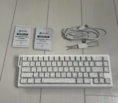 PEKS48 無線分割キーボードキット ホワイト - メルカリ