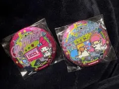 キラキラBIG缶バッジ2 マイメロ&キキララ　2個セット