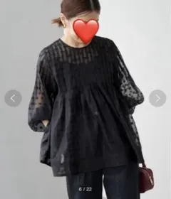 IENA TORRAZZO DONNAトラッゾドンナ ドットブラウスのサムネイル