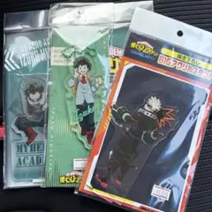 僕のヒーローアカデミア★緑谷出久デク＆爆豪勝己かっちゃんアクリルスタンドセット