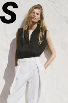 【新品タグ付き】ZARA パフベスト Sサイズ 完売サイズ　即発送