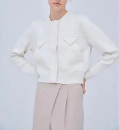 laubeblanc Compact Knit Cashmere Blouson - メルカリ
