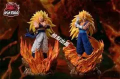 新品未開封『ドラコンボール』 ゴジータ　＊　ベジット　ガレージキット スタチュー
