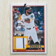 フェルナンド・タティス Jr. 実使用ジャージ レリックカード パドレス