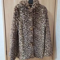 エゴイスト　ヒョウ柄　レオパード　コート　ファー　EGOIST