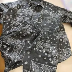 FREAK'S STORE ペイズリー セットアップ Lのサムネイル