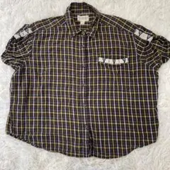 ☆DENIM & SUPPLY ラルフローレン　チェック柄半袖シャツ☆のサムネイル