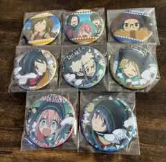 ゆるキャン△ season3 ウッドキーホルダー リン・千明・あおい・恵那