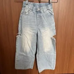 サイドスリットデニム